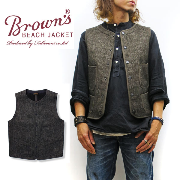 BROWN'S BEACH EARLY VEST [ BBJ-001 ] ブラウンズビーチ アーリー