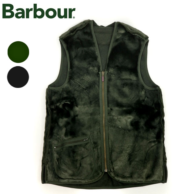 【Barbour バブアー】ファー ライナー ベスト MLI0004 Barbour（バブアー） MLI0004 BARBOUR FRONT ZIP FUR LINER VEST