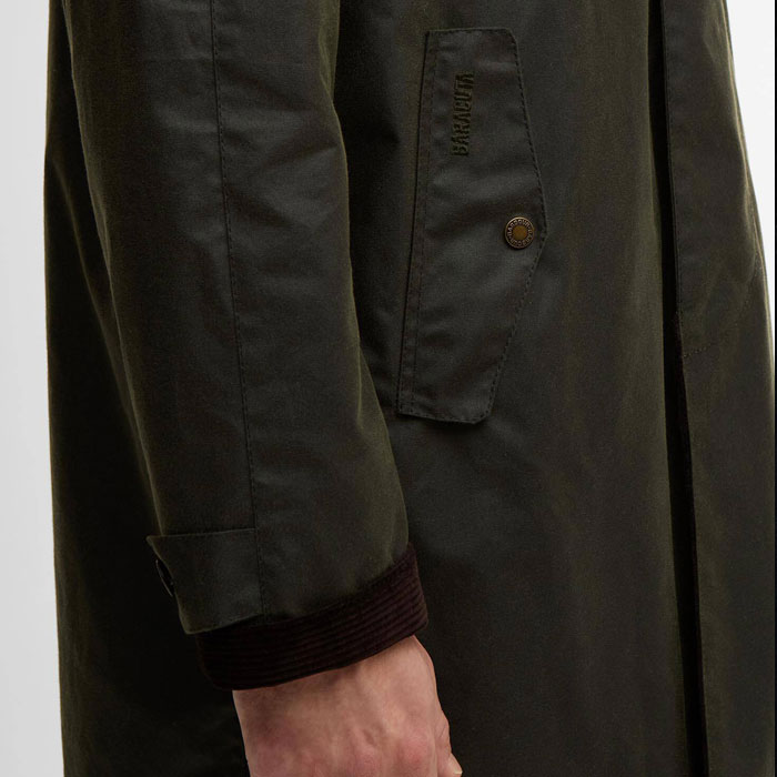 Barbour（バブアー） MWX2475 《 × BARACUTA 》 Tyne Waxed Car Coat