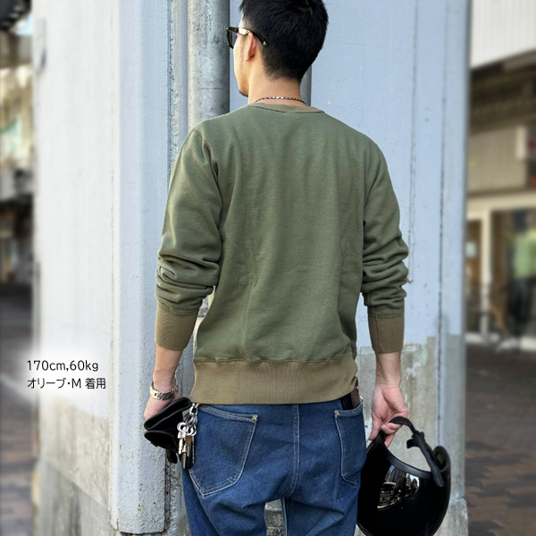 BUZZ RICKSON'S BR65622 バズリクソンズ SET-IN CREW NECK SWEAT