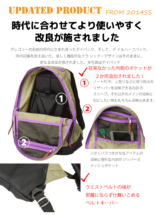 正規販売店】【26L】 GREGORY グレゴリー デイパック ブラック、HD