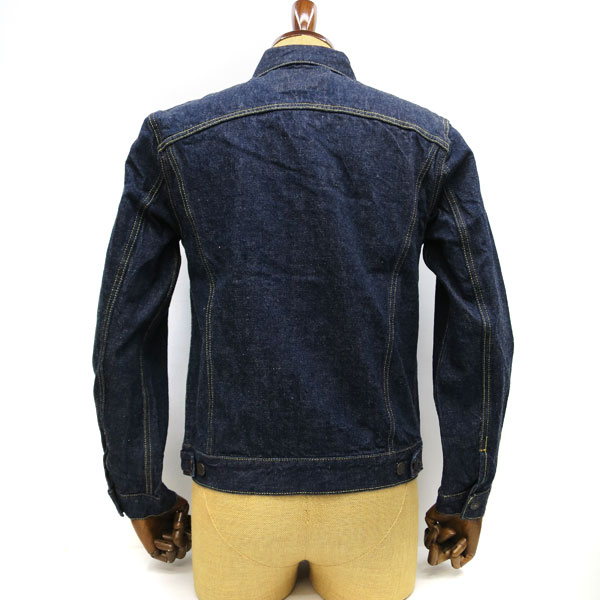 FULLCOUNT デニムジャケット サード40Gジャン3rdタイプ革パッチ FULLCOUNT」TYPE 3rd DENIM JACKET 13.7oz フルカウント タイプ
