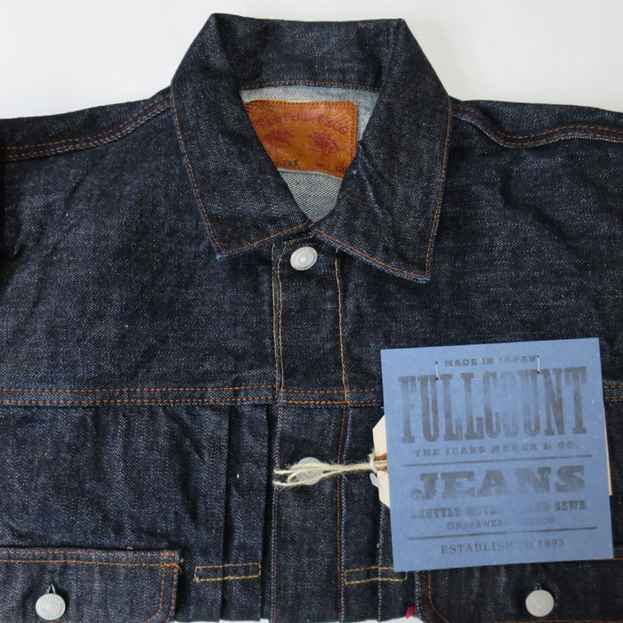 フルカウントヘンリーボーンプルオーバージャケット 15.5oz】 フルカウント FULL COUNT 2102XX セカンド ダブル