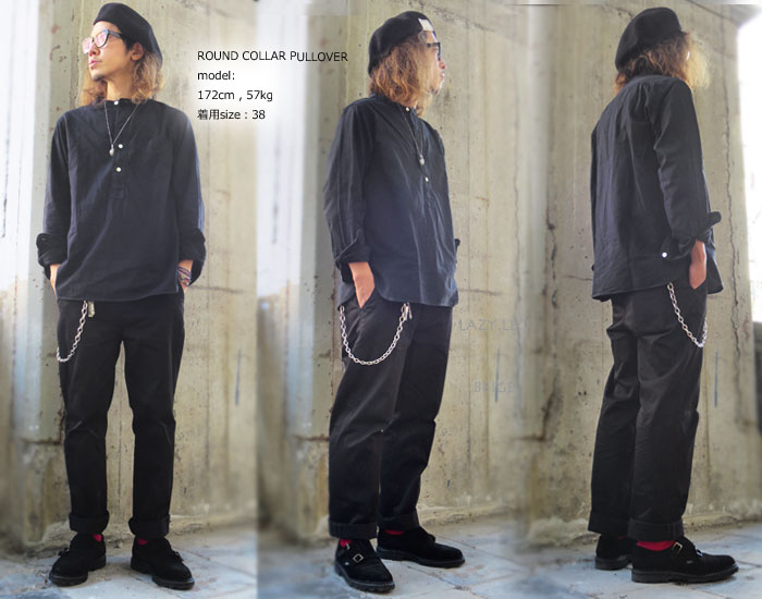 FULLCOUNT（フルカウント） [ #4900 ] STAND COLLAR CHAMBRAY SHIRTS