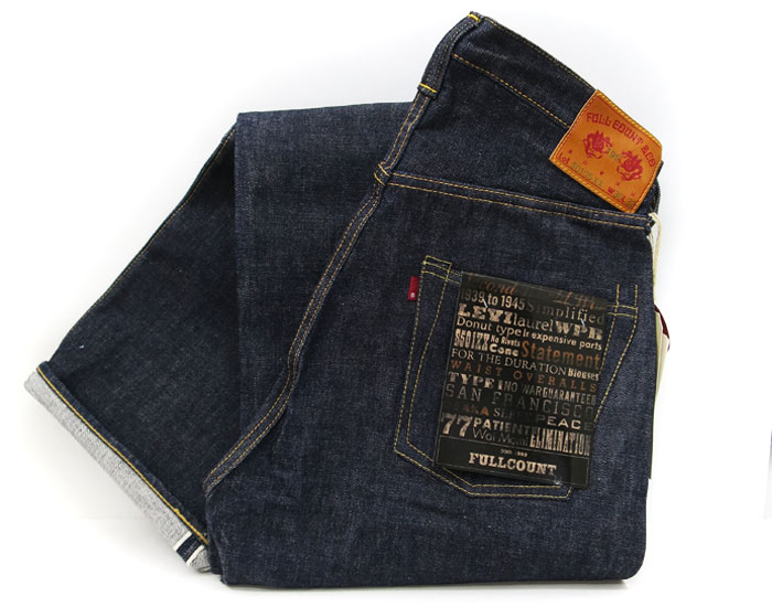 トートバッグ付き FULLCOUNT フルカウント S0105XX WWII Model 14.4oz