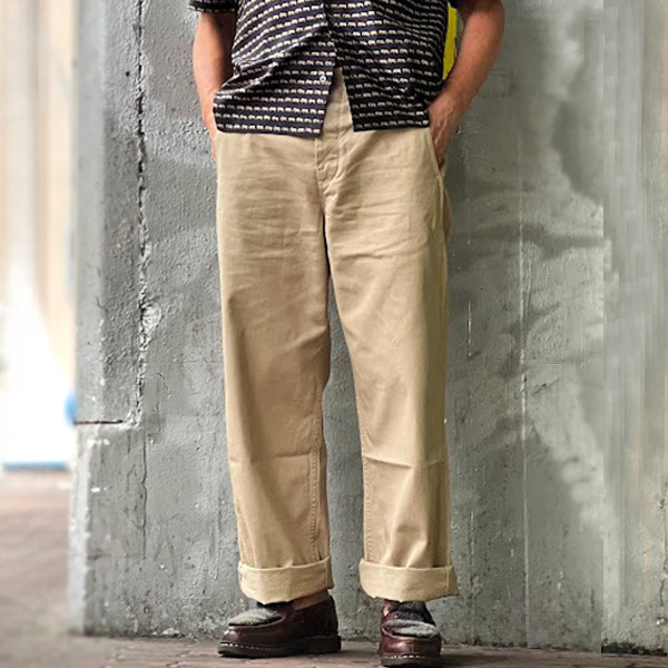 FULLCOUNT（フルカウント） 1201 U.S.Army Chino Khaki Brown チノパン