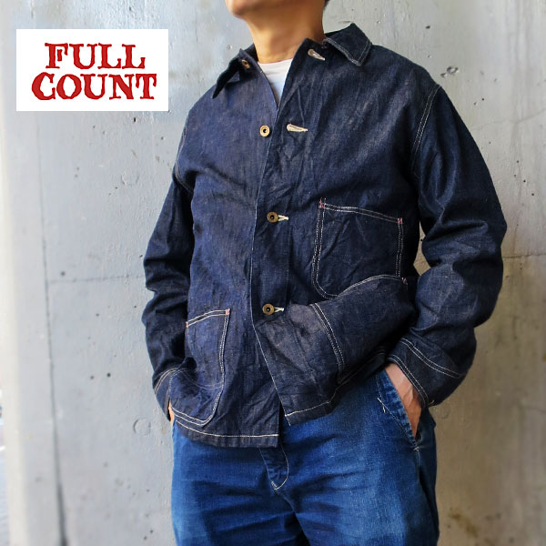 FULL COUNT フルカウント [ #2015-1 ] Denim Chore Jacket デニム