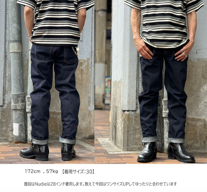 ヌーディージーンズ　Nudie Jeans Gジャン ヌーディージーンズ アウター メンズ 正規販売店 Nudie Jeans