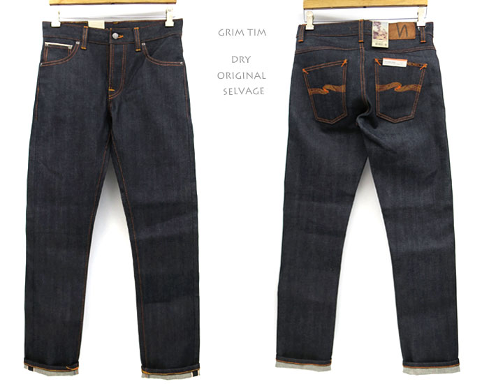 ★ヌーディージーンズ「Nudie Jeans 」GRIM TIM ２６ 楽天市場】【27インチのみ/在庫限り30%セール SALE 】 NUDIE