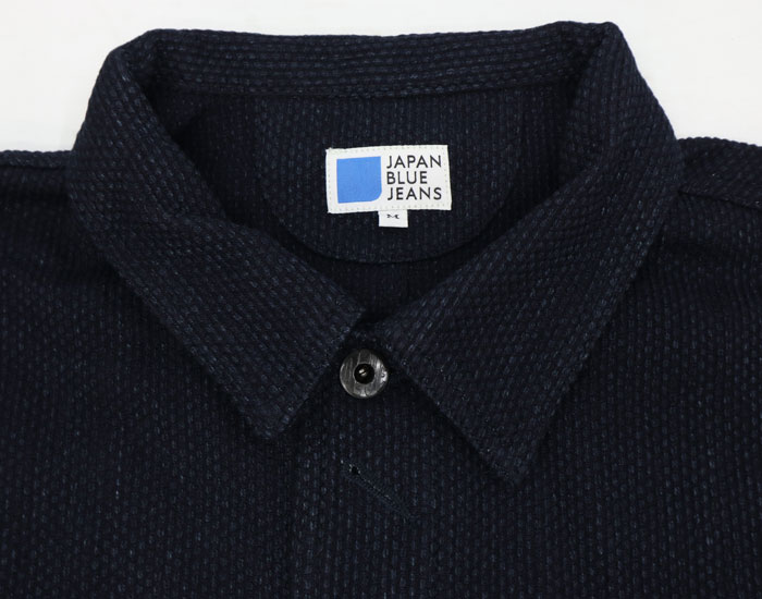 『BLUE BLUE JAPAN』 ポロシャツ　ハーフボタン　インディゴ　L LACOSTE インディゴ ポロシャツ XL - メルカリ