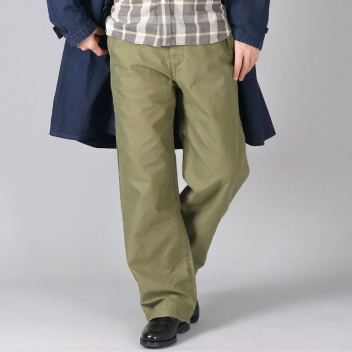 ジャパンブルージーンズ JBPT1027 Wide Trousers 硫化染めバックサテン