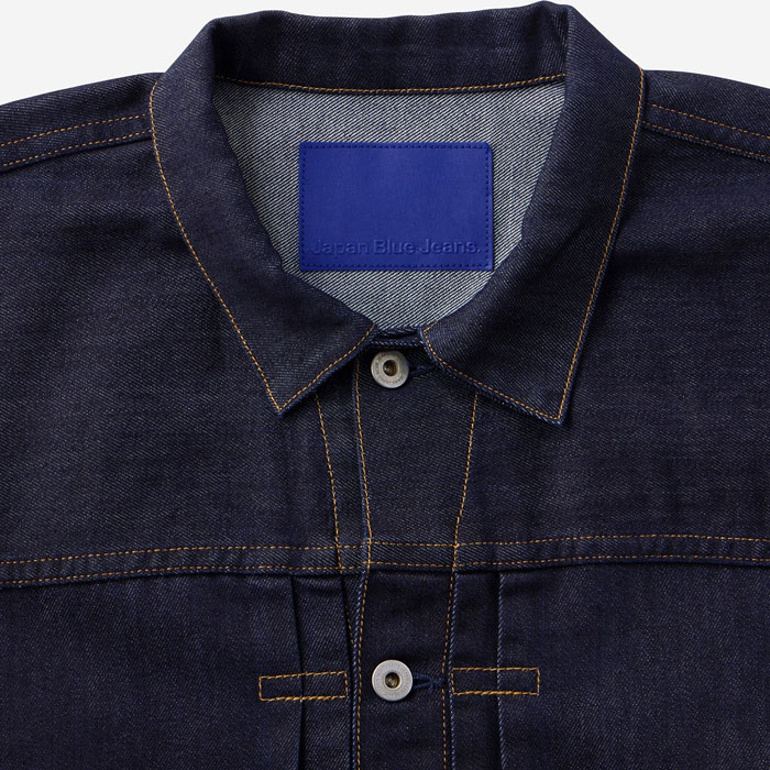 希少未使用タグ付シールームリンWIDEカフス DENIM シャツジャケットブルー JAPAN BLUE JEANS（ジャパンブルージーンズ） JMGJ0100 ジャパンブルー