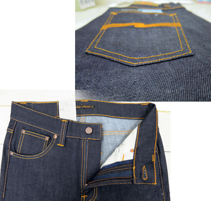 Nudie Jeans（ヌーディージーンズ） LEAN DEAN リーンディーン［ Dry
