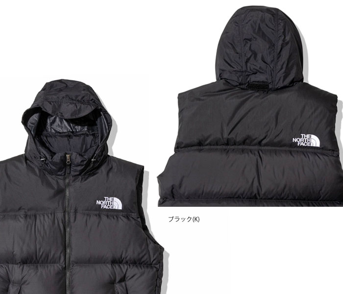 ジャケット・アウター The North Face Nuptse Vest ND92338 Black s-l500.jpg