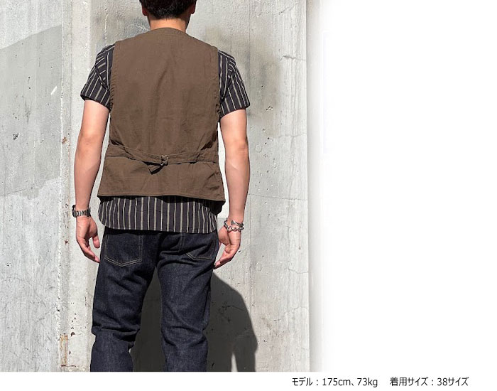 ORGUEIL オルゲイユ メンズ Work Gilet [OR-4269A] チャコール