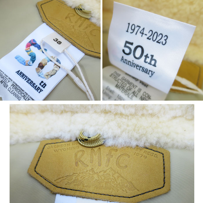 【限定モデル】ロッキーマウン　クリスティベスト　50周年　オリーブ Christy Vest