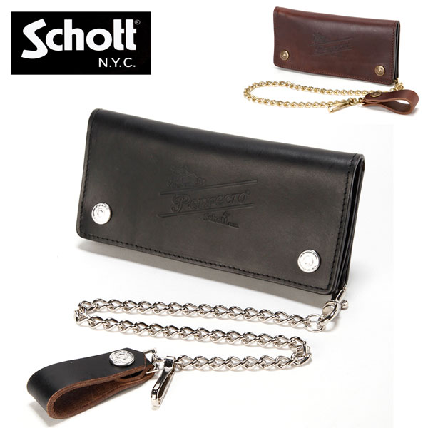Schott N.Y.C（ショット） SCHOTT PERFECTO LONG WALLET 3109057