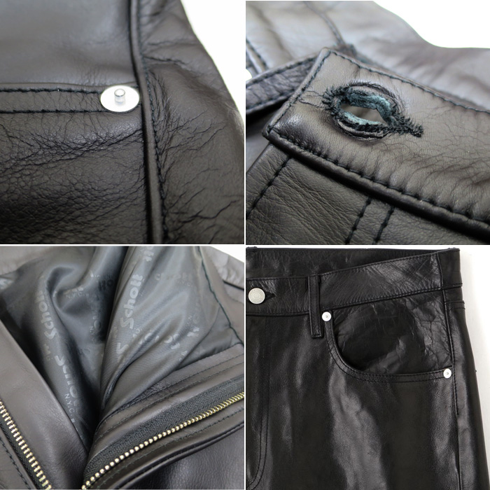 Schott N.Y.C（ショット） Schott 782-5915002 LOT.025 LEATHER PANTS