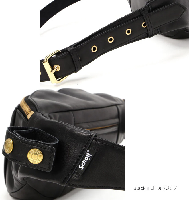 Schott N.Y.C（ショット） SCHOTT 782-5976008 PADDED BODY BAG
