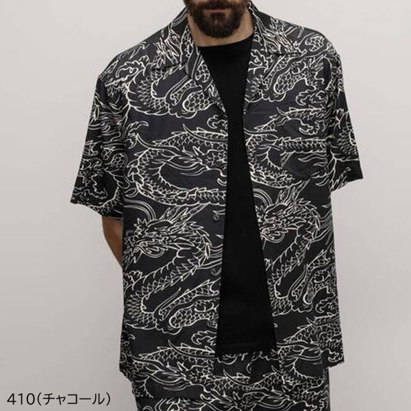 Schott N.Y.C 2024SS HAWAIIAN SHIRT DRAGON / ショット
