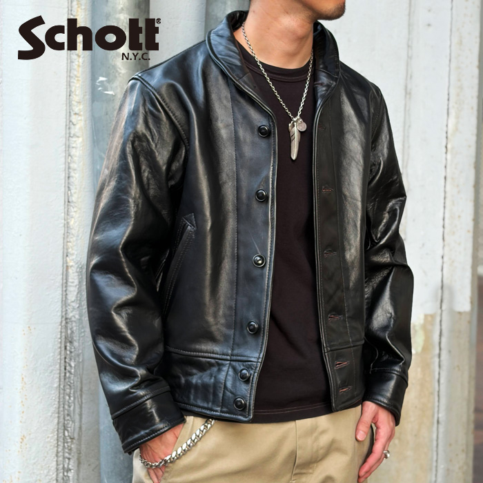 schott レザーコサックジャケット　vintage 楽天市場】Schott/ショット 公式通販 |230US COSSACK JACKET/レザー
