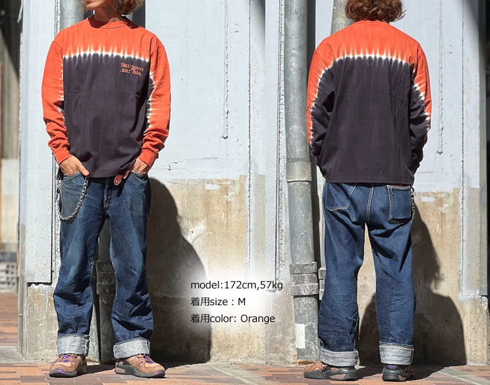 Schott N.Y.C ショット LS T-SHIRT TIEDYE タイダイ ロング