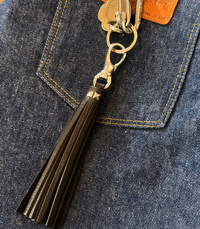 Schott N.Y.C（ショット） LEATHER FRINGE KEY HOLDER レザーフリンジ