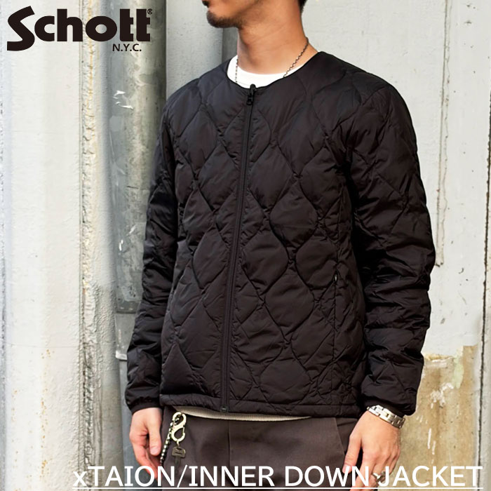 ショット（Schott）/xTAION／タイオン／INNER DOWN JACKET／インナーダウンジャケット sht782-5253003-top.jpg