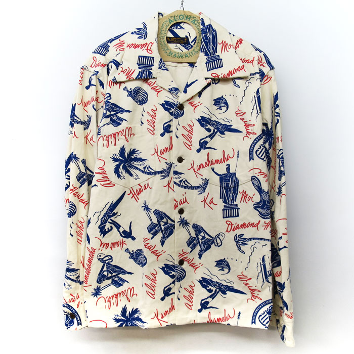 SUN SURF サンサーフ SS29582 CORDUROY L/S OPEN SHIRT 