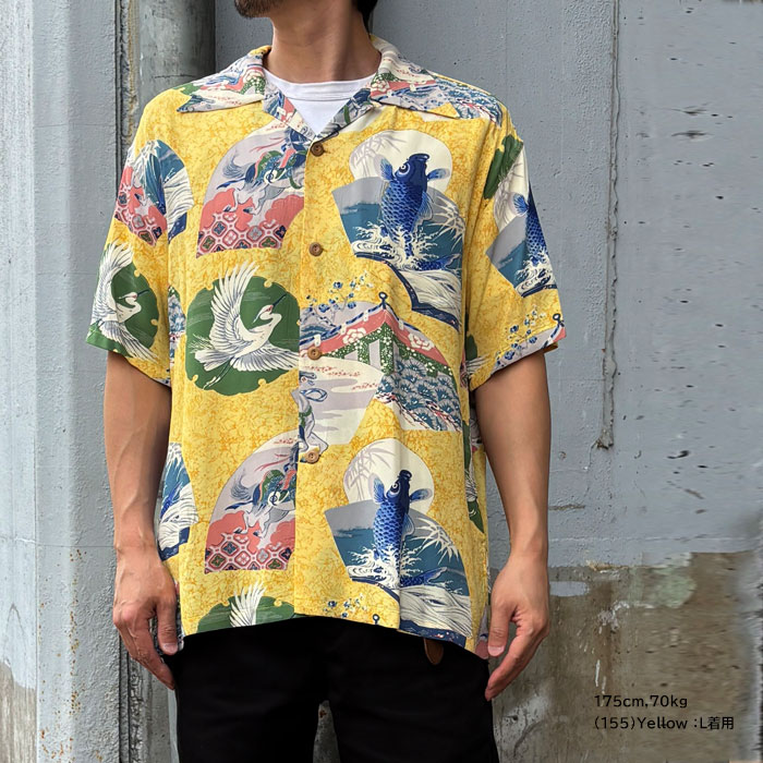 SUN SURF サンサーフ SS39614 [ RAYON HAWAIIAN SHIRT “JAPANESE