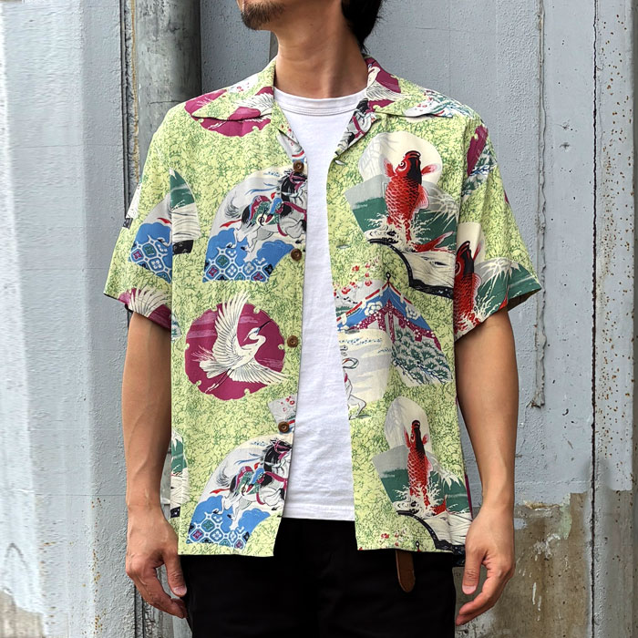 SUN SURF サンサーフ SS39614 [ RAYON HAWAIIAN SHIRT “JAPANESE