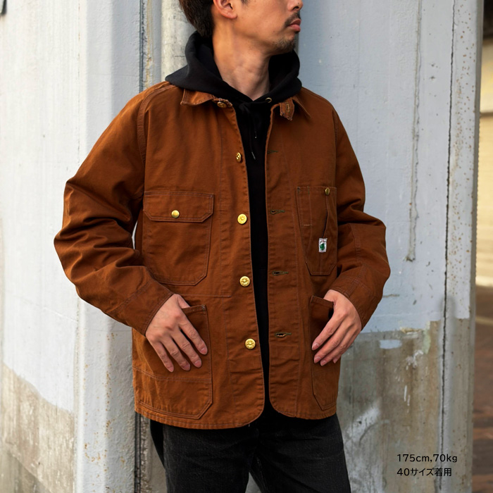 ジャケット・アウター Cat Head Jacket Brown Canvas TCB jeans / Cat Head Jacket Brown Canvas - キャットヘッド