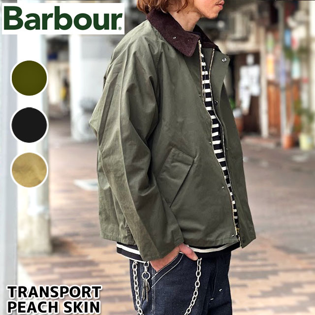 MCA0931 BARBOUR TRANSPORTER PEACH SKINバブアー トランスポーター