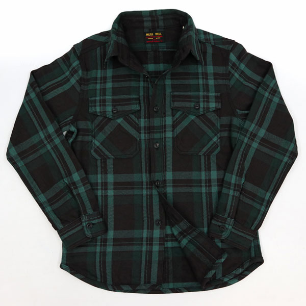 UES ウエス エクストラヘビーネルシャツ [ 502355 ] 【レッド