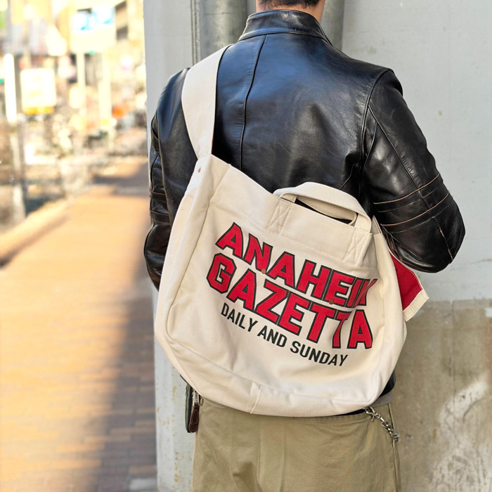 Vin＆Age（ヴィンアンドエイジ） ヴィン＆エイジ STU-B1 NEWSPAPER BAG