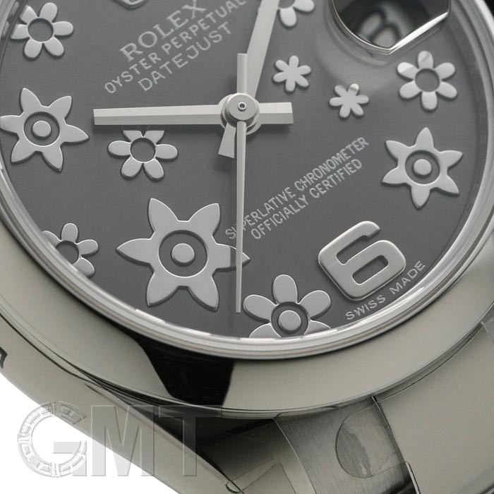 ROLEX（ロレックス） デイトジャスト 178240 グレー フラワー ROLEX