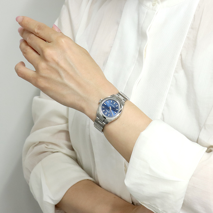 ロレックス オイスターパーペチュアル 28 276200 ブルー ROLEX ROLEX 新品レディース 腕時計 送料無料  :2717011788688:GMT 時計専門店 - 通販 - Yahoo!ショッピング