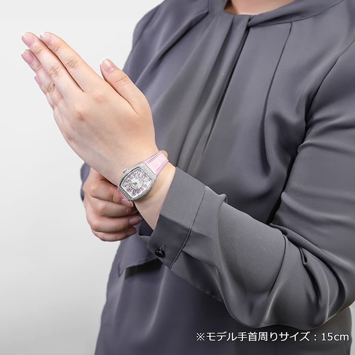 FRANCK MULLER フランクミュラー ヴァンガード V29 QZ シルバー