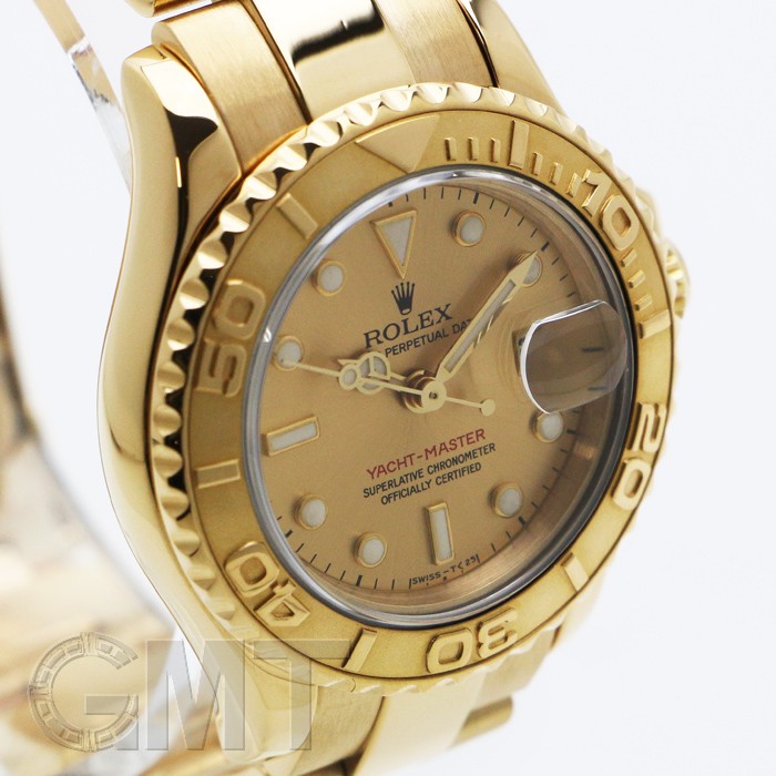 ROLEX ロレックス ヨットマスター 69628 シャンパン 【中古