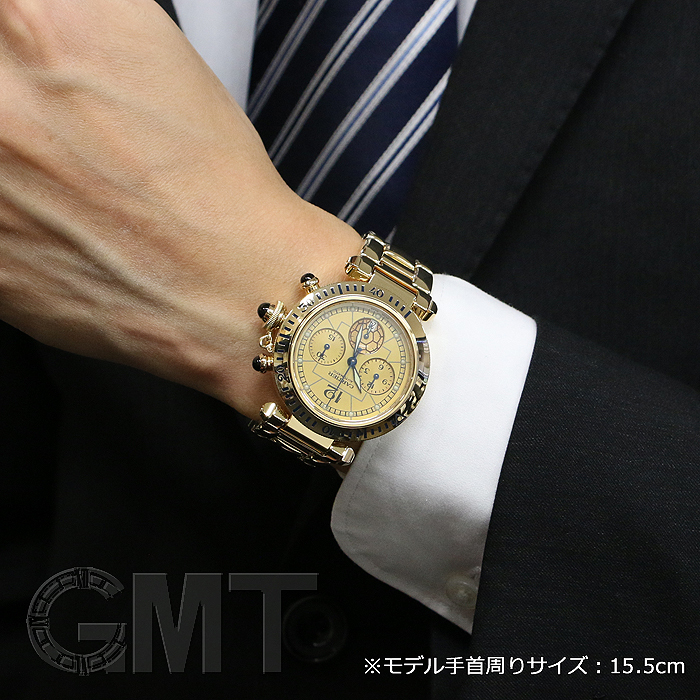 Cartier カルティエ パシャクロノグラフ W3017551 2002年 FIFA