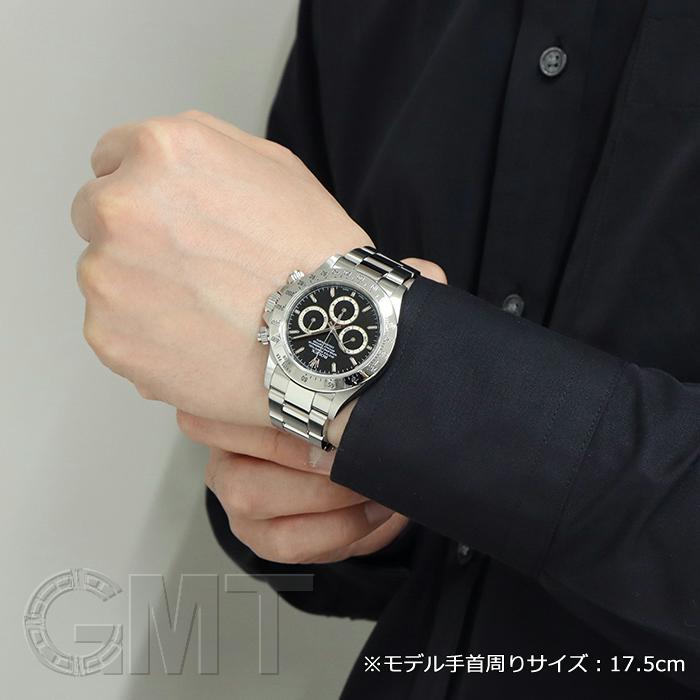 ロレックス デイトナ 16520 ブラック A番 ROLEX 中古メンズ