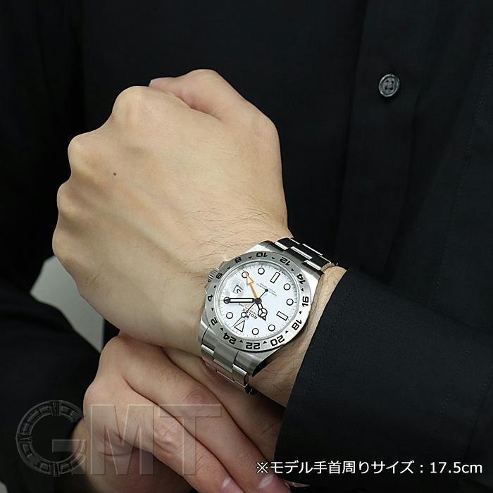 未使用)ROLEX ロレックス エクスプローラー II 226570 ブラック