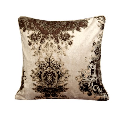 高級クッションカバー ヴェルヴェット調 50×50 ゴージャス エレガント