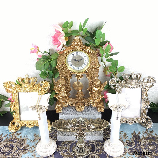 インテリア オブジェ 2本セット 古代ギリシャ ローマ ミニチュア 支柱