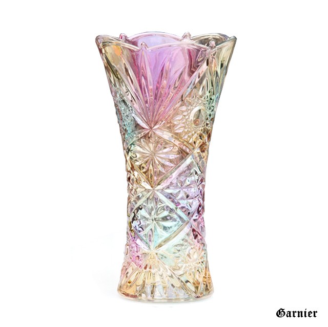 クリスタルセーブルカラー形高級クリスタルフラワーベース l8277_1.jpg