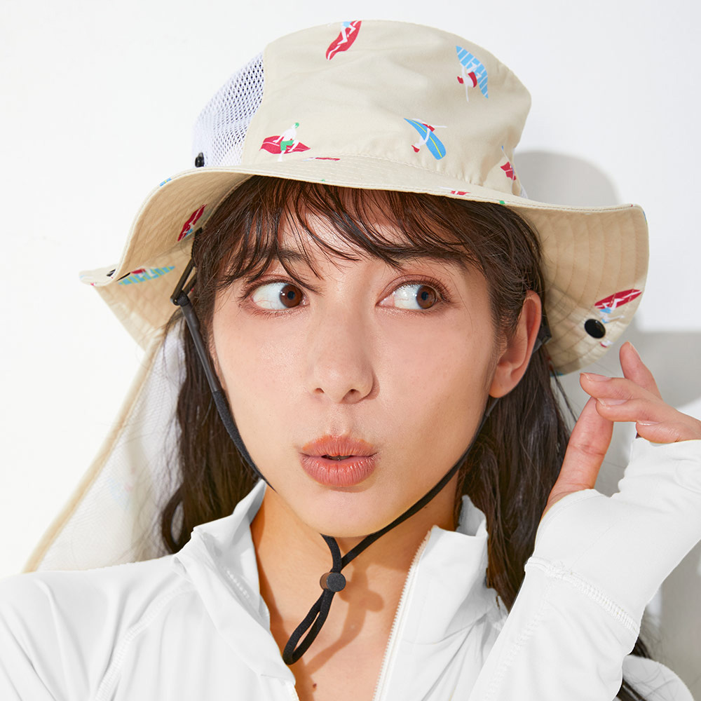 サーフィンハット サーフ ハット 帽子 花柄 レトロ sunwardbound サーフィンハット サーフ ハット 帽子 花柄 レトロ sunwardbound