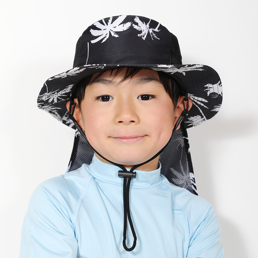 【期間限定P5倍】FELLOW ビーチハット キッズ 頭周り 54cm UPF50+ 日よけ 熱中症 サーフハット サーフィン メンズ レディース 帽子 | FELLOW | 19