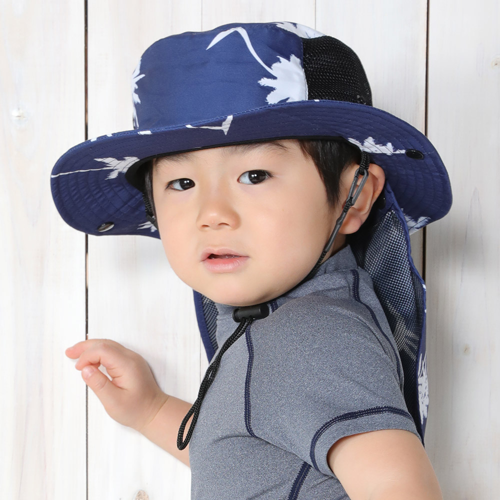 【期間限定P5倍】FELLOW ビーチハット キッズ 頭周り 54cm UPF50+ 日よけ 熱中症 サーフハット サーフィン メンズ レディース 帽子 | FELLOW | 05