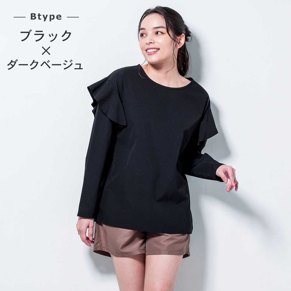 ★専用★COEL フリルラッシュガードショーツセット ☆専用☆COEL フリルラッシュガードショーツセット