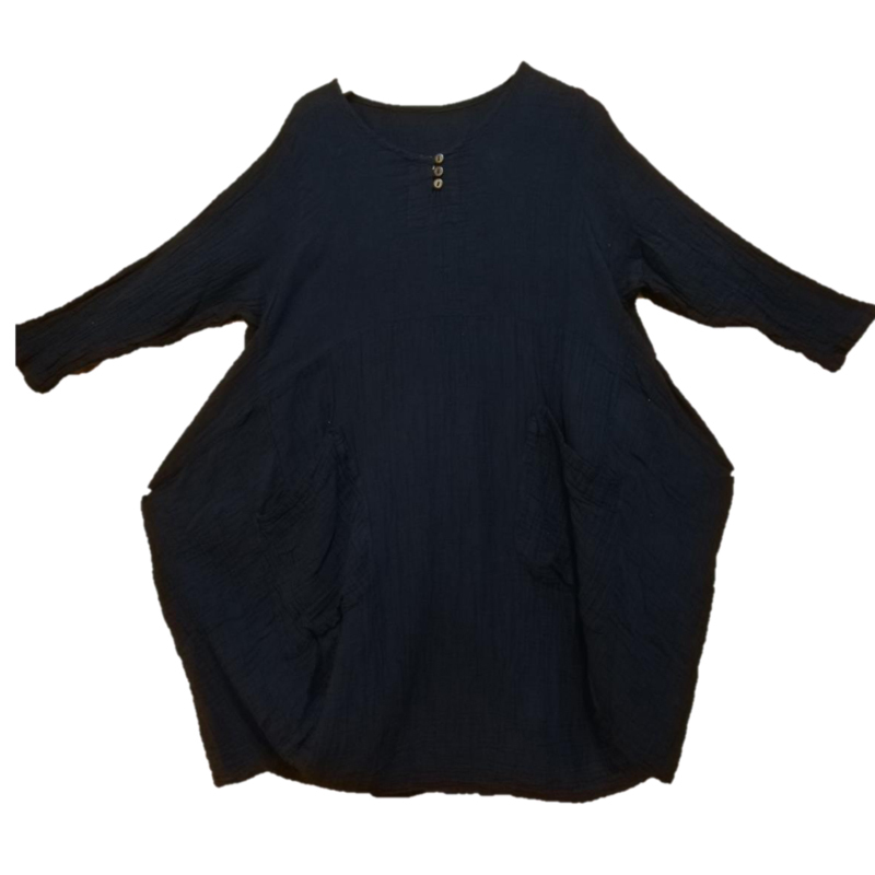 春コーデ レディース ワンピース バルーンワンピース ダブルガーゼ ゆったり 大きいサイズ 大人カジュアル 毎日コーデ 無地 コットン 綿 長袖 ナチュラル Ti Y 0002 アジアンエスニックのゴア ガジャ 通販 Yahoo ショッピング